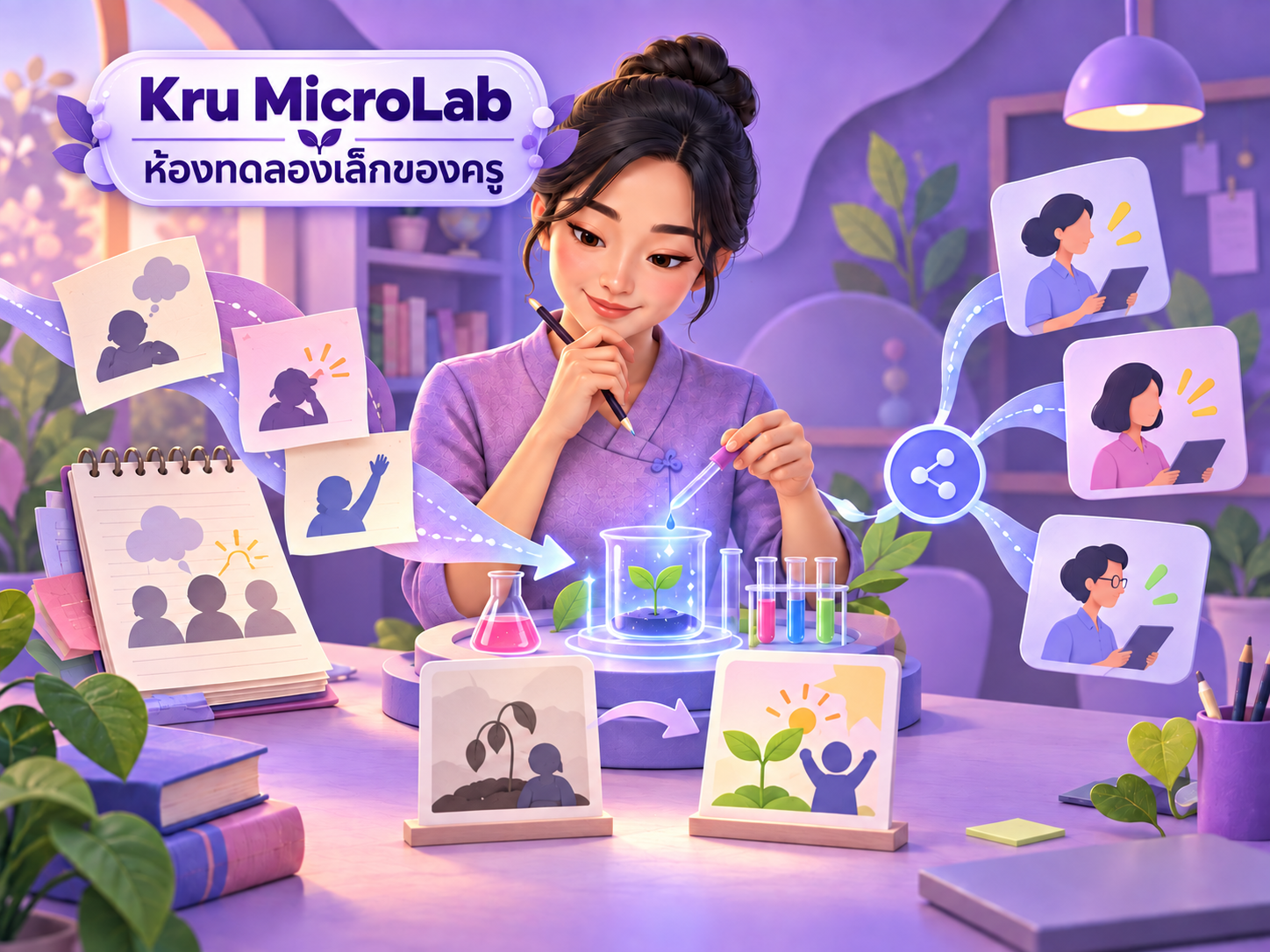 ภาพปก Kru MicroLab — ห้องทดลองเล็กของครู