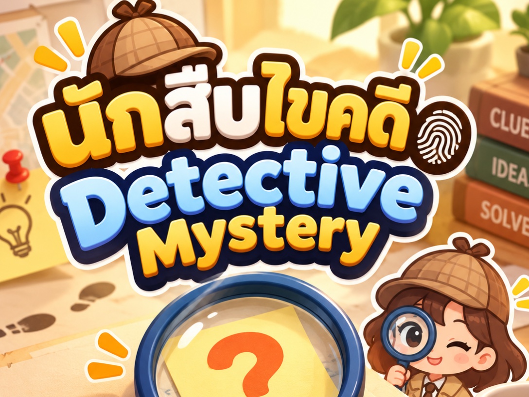 ภาพปก นักสืบไขคดี Detective Mystery
