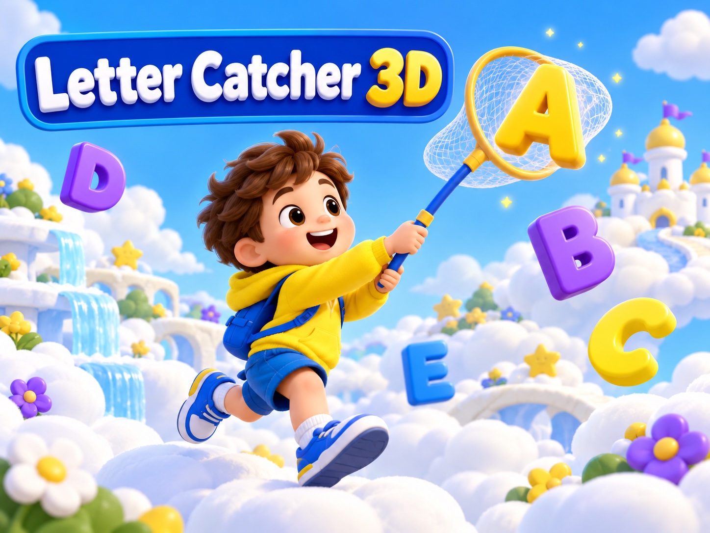 ภาพปก Letter Catcher 3D — เสียงกับตัวอักษร