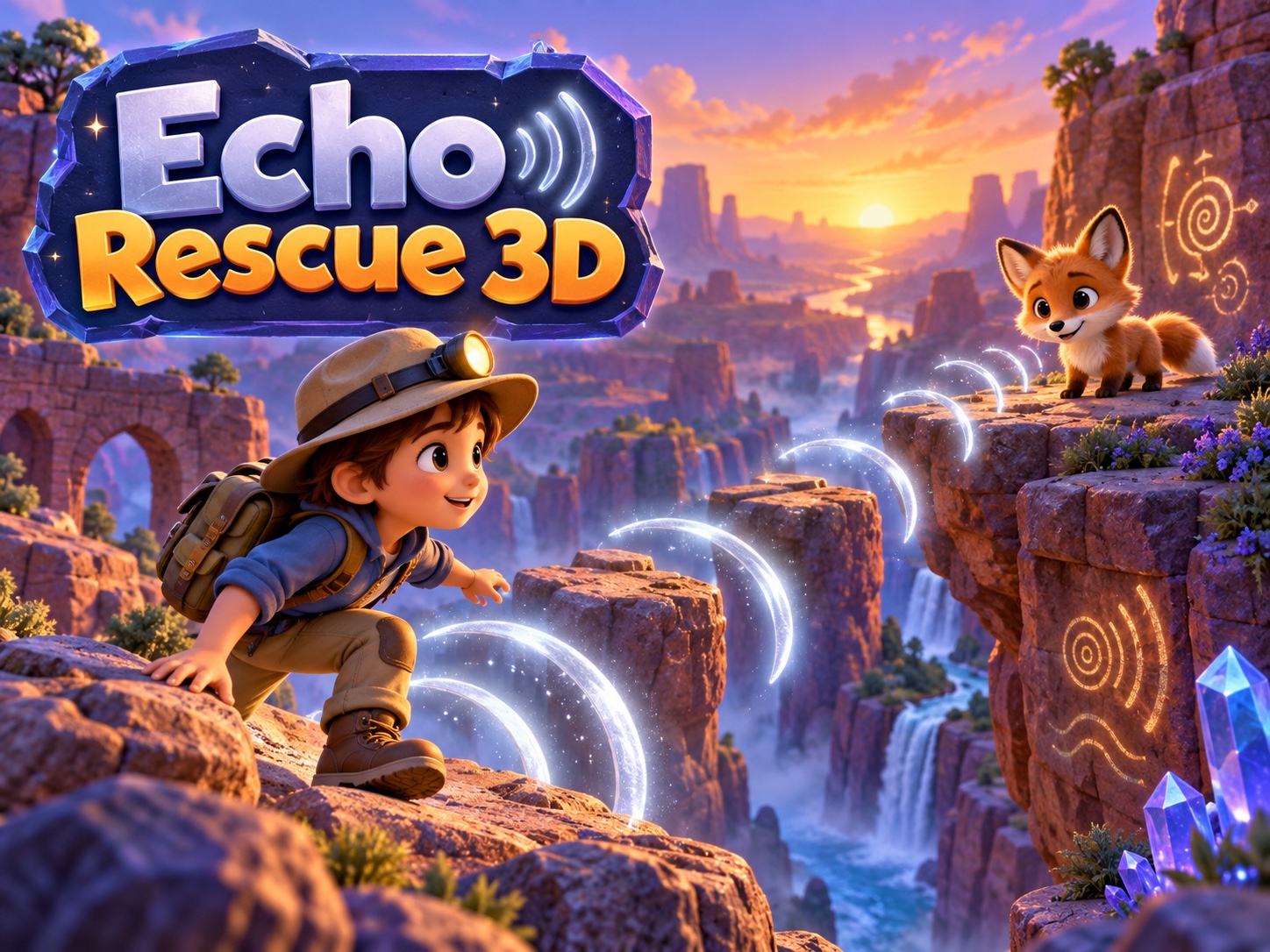ภาพปก Echo Rescue 3D — หน่วยกู้ภัยคลื่นเสียง