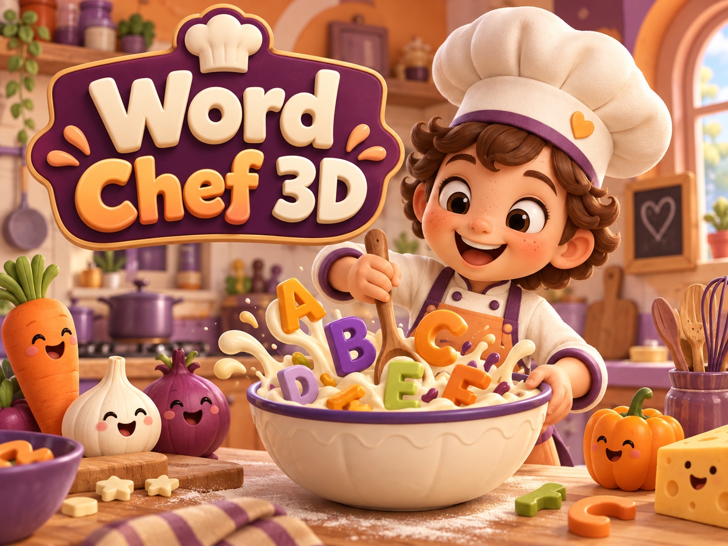 ภาพปก Word Chef 3D — เชฟปรุงคำ
