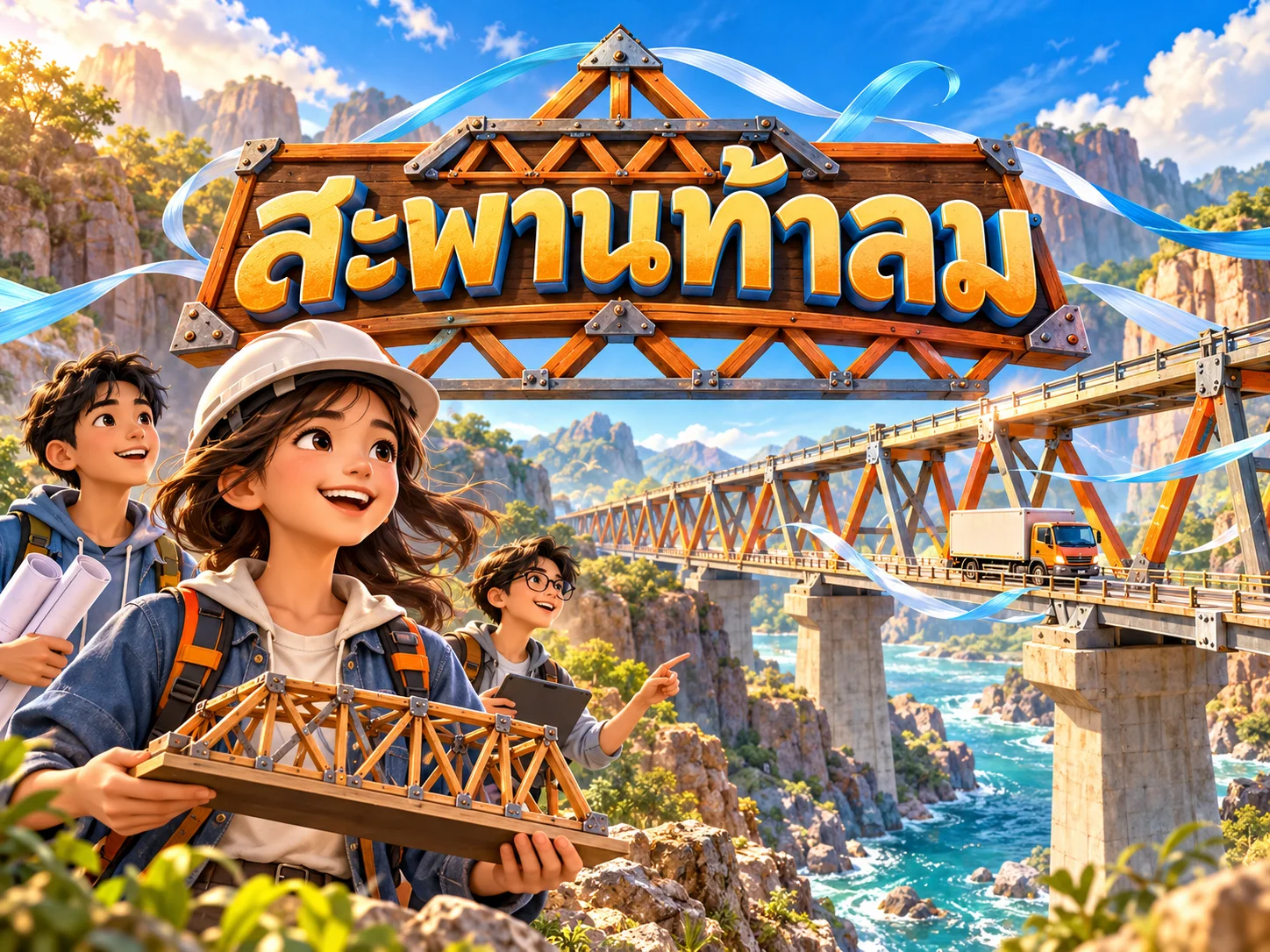 ภาพปก สะพานท้าลม — Bridge Wind Lab