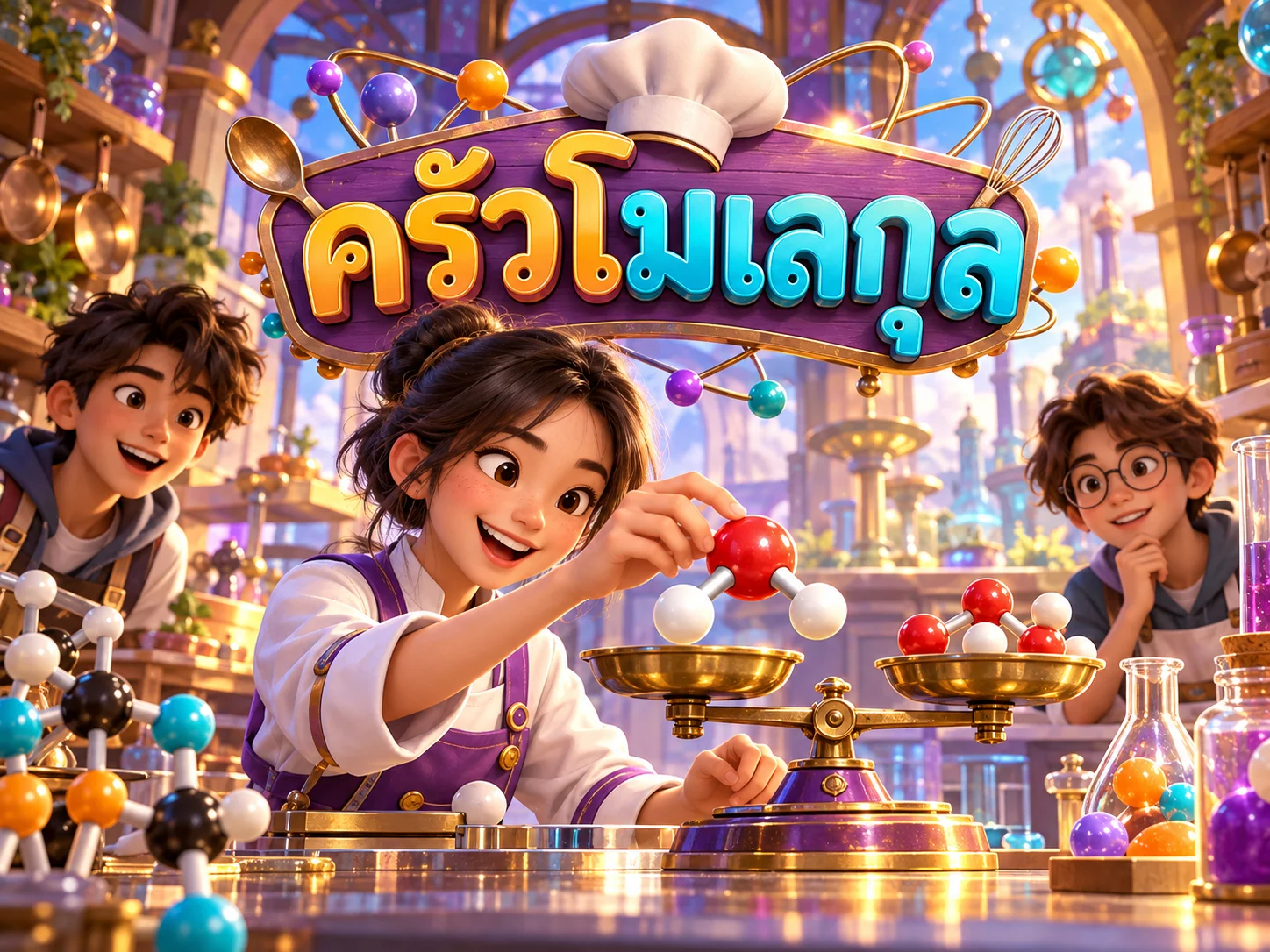 ภาพปก ครัวโมเลกุล — Molecule Kitchen